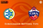 Euroleague Round Two - Maccabi Tel Aviv v CSKA Moscow Betting Tips