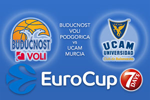 Buducnost VOLI Podgorica v UCAM Murcia - Eurocup Betting Tips