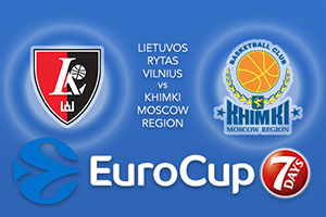 Lietuvos Rytas Vilnius v Khimki Moscow Region - Eurocup Betting Tips