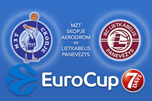 MZT Skopje Aerodrom v Lietkabelis Panevezys - Eurocup Betting Tips