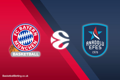 19 March 2021 Bayern Munich Vs Anadolu Efes Basketball Betting