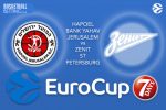 Hapoel Bank Yahav Jerusalem v Zenit St Petersburg