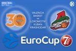 Valencia Basket v Lokomotiv Kuban Krasnodar