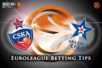 Euroleague Tips CSKA Moscow v Anadolu Efes