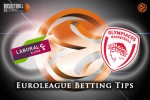 Laboral Kutxa Vitoria Gasteiz v Olympiacos Piraeus Betting Tips