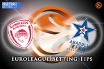 Olympiacos Piraeus v Anadolu Efes Betting Tips